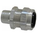 Product Image of 1/2" Aluminum 0.5 to 0.75" Liquidtight Straight Strain Relief Cord Grip, 2922AL