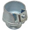 Product Image of 1-1/4" FMC Insulated Malleable Iron Straight Conduit Connector w/ Set Screw, 3118