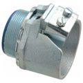 Product Image of 2" FMC Insulated Malleable Iron Straight Conduit Connector w/ Set Screw, 3120