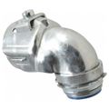 Product Image of 1" FMC Insulated Malleable Iron 90-Degree Elbow Conduit Connector w/ Set Screw, 3137
