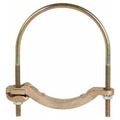 Product Image of Waterpipe Ground Clamp for Wire Range 4 - 4/0, Water Pipe Size 4" - 5", Bronze Saddle, 3905-TB