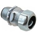 Product Image of 3/8" Straight Steel Insulated Liquid Tight High Temperature Connector, 5331-HT