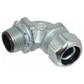 Product Image of 3/8" 90-Degree Malleable Iron Insulated Liquid Tight High Temperature Elbow Connector, 5351HT