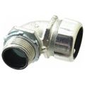 Product Image of 1" 90-Degree Malleable Iron Insulated Liquid Tight High Temperature Elbow Connector, 5354HT
