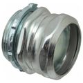 Product Image of 1-1/2" Steel Non-Insulated Compression Connector for EMT Conduit, 5521-TB