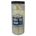 Product Image of 4 to 11" Range, White Cable Ties (Pack of 650), 90650-I