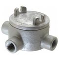 Product Image of 1/2" Ductile Iron GUAX Hazardous Location Conduit Outlet Box w/ Aluminum Cover, 13.5 Cubic Inch, GUAX16-TB