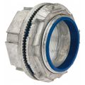 Product Image of 2" Zinc Hub Connector w/ Insulating Throat, BUNA-N Sealing Ring for Rigid/IMC Conduit, H200-TB