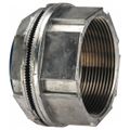 Product Image of 3" Zinc Hub Connector w/ Insulating Throat, BUNA-N Sealing Ring for Rigid/IMC Conduit, H300-TB