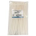 Product Image of 7.5" Long, Natural, Nylon, Standard Cable Ties (Pack of 100), L-7-50ID-9-C