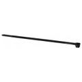 Product Image of 8" Long, Black, Nylon, Standard Cable Ties (Pack of 100), L-8-120-0-C