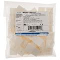 Product Image of Natural Color, Nylon, Four Way Cable Tie Mounting Base (Pack of 100), MPNY-1000-9-C