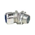 Product Image of 2-1/2" Malleable Iron 45-Degree Non-Insulated Liquidtight Conduit Fitting