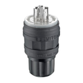 Product Image of 20A, 120/208V 3-Phase Y, NEMA L21-20P, 4P, 5W, Locking Plug, Grounding, Wetguard (Black)