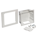 Product Image of Recessed Entertainment Box (reb), Includes Low Profile Frame (White)