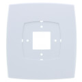 Large Wall Plate for Small Footprint Thermostats