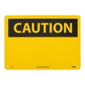 Product Image of 10" High Caution Blank No Legend Aluminum Sign, C1AB
