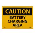 Product Image of 10" High Caution Battery Charging Area Aluminum Sign, C97AB