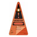 Product Image of 7" x 4" Danger Unrippable Vinyl Lockout Tag, CU-307217