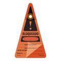 Product Image of 7" x 4" Danger Unrippable Vinyl Lockout Tag, CU-307221