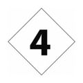 Product Image of 7" High Hazardous Material Label, DCN64