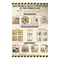 Product Image of 36" x 24" Laminated Paper Ergonomics Information Poster, ESP1