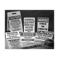 Product Image of 19" x 12" Caution Poison Lead Hazard Area Do Not Enter Work Area Unless Floor Sign, FS19