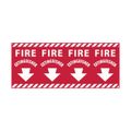 Product Image of 12" x 24" Pressure-Sensitive Vinyl Fire Extinguisher Sign, FXPC