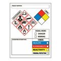 Product Image of 4" High Hazardous Material Label, GHS2264ALV