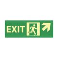 Product Image of 5" High Exit Plastic Exit Sign, GL312R