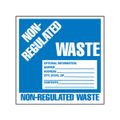 Product Image of 6" x 6" Non-regulated Waste Optional Information Hazardous Material, HW9N