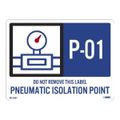Product Image of 3" High Electrical & Energy Source Label (10-Pack), ISL3407