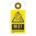 Product Image of 4" High Blank Unrippable Vinyl Energy Isolation Tag (10-Pack), IST4206