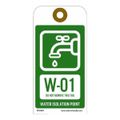 Product Image of 6" High Blank Unrippable Vinyl Energy Isolation Tag, IST6303