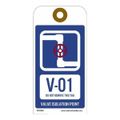 Product Image of 6" High Blank Unrippable Vinyl Energy Isolation Tag, IST6305