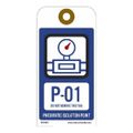 Product Image of 6" High Blank Unrippable Vinyl Energy Isolation Tag, IST6307