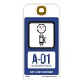 Product Image of 6" High Blank Unrippable Vinyl Energy Isolation Tag, IST6310