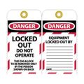 Product Image of 3" High Danger Unrippable Vinyl Lockout Tag, LOTAG34