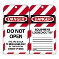 Product Image of 3" High Danger Unrippable Vinyl Lockout Tag, LOTAG9
