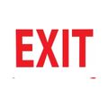 Product Image of 10" High Exit Plastic Exit Sign, M24RB