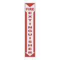 Product Image of 24" High Fire Extinguisher Aluminum Fire Sign, M39A