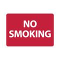 Product Image of 10" High No Smoking Aluminum Sign, M759AB