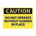 Product Image of 3" High Vinyl Accident Prevention Label, MSCC15AP