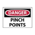 Product Image of 3" x 5" Danger Pinch Points Vinyl Accident Prevention Label, MSCD149AP