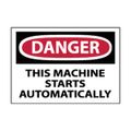 Product Image of 3" High Vinyl Accident Prevention Label, MSCD87AP