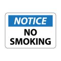 Product Image of 10" High Notice No Smoking Aluminum Sign, N166AB
