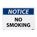 Product Image of 14" x 20" Notice No Smoking Aluminum Accident Prevention Sign, N166AC