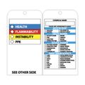 Product Image of 3" High Notice Laminated Vinyl Accident Prevention Tag, OLPT24