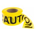 Product Image of 3" x 1,000' Polyethylene Caution Barricade Tape (Yellow), PT1-2ML
