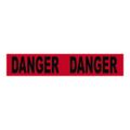 Product Image of 3" x 1,000' Polyethylene Danger Barricade Tape (Black & Red), PT16